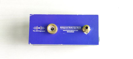 Gas Can Stand with Charging Line