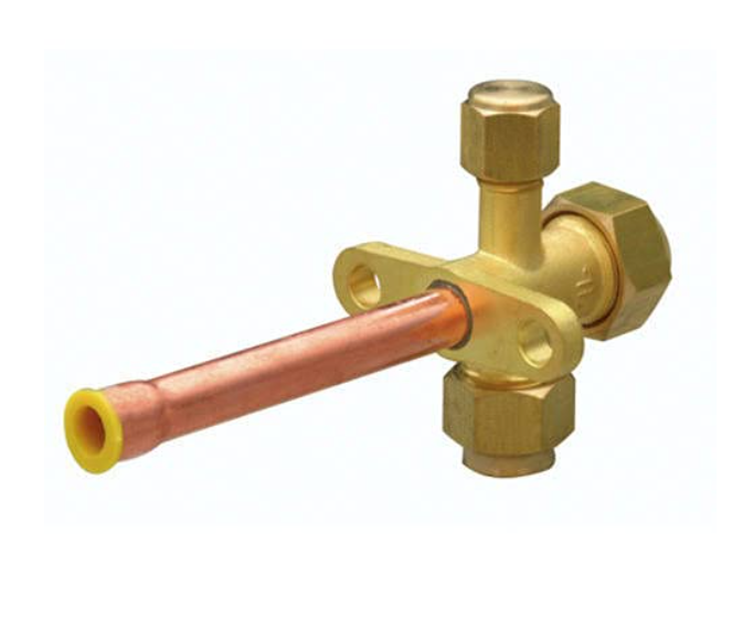 Split AC Outdoor Valve Size 1/2" S (Straight)
