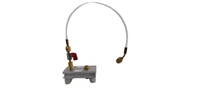 Gas Can Stand with Charging Line