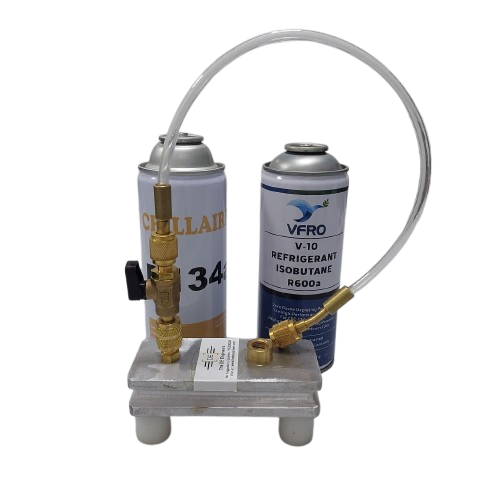 Gas Can Stand with Charging Line