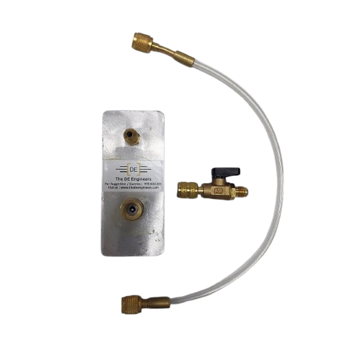 Gas Can Stand with Charging Line