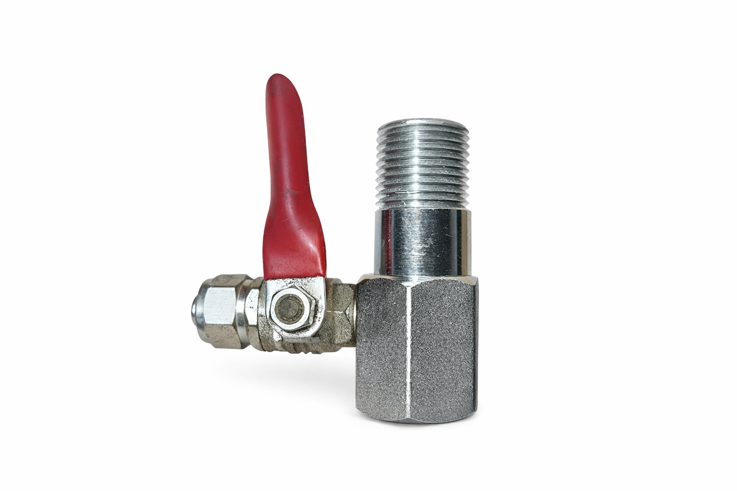 Brass mini ball valve and connector