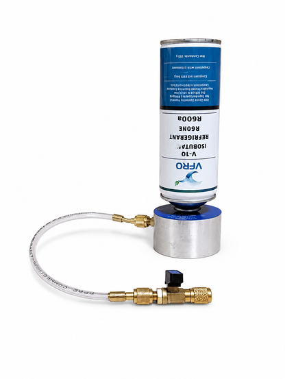 Refrigerant Bottle Can Stand With Charging Line (Flat surface 650g)