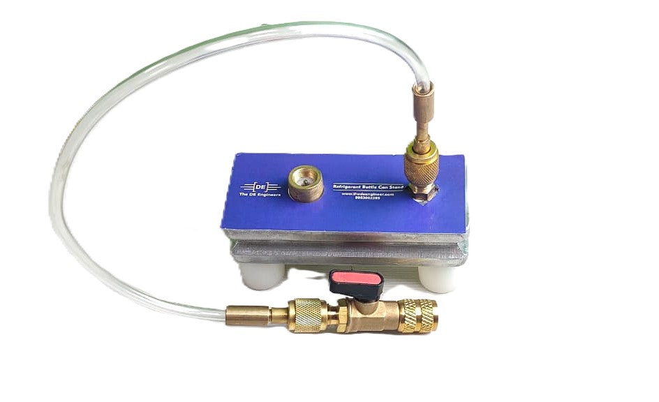 Gas Can Stand with  Charging Line