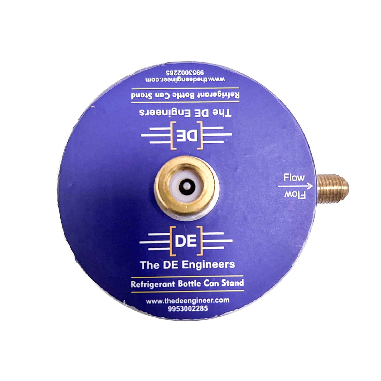 Refrigerant Bottle Can Stand With Charging Line