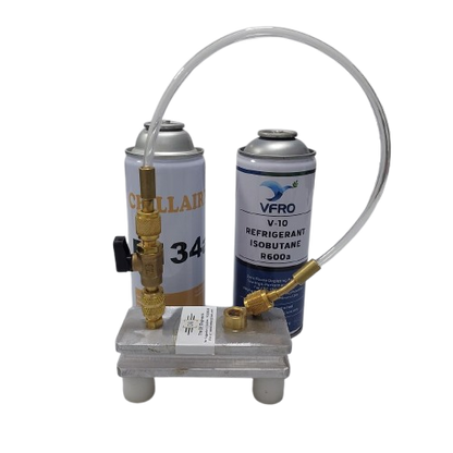 Gas Can Stand with  Charging Line