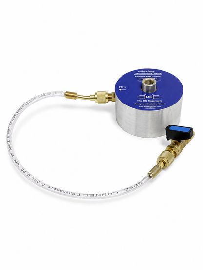 Refrigerant Bottle Can Stand With Charging Line (Flat surface 650g)