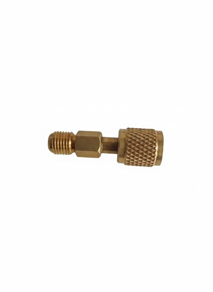 Climate Service Adapter M 5/16 X F 1/4 SAE With Movable Head Climate Service Adapter M 5/16 X F 1/4 SAE With Movable Head