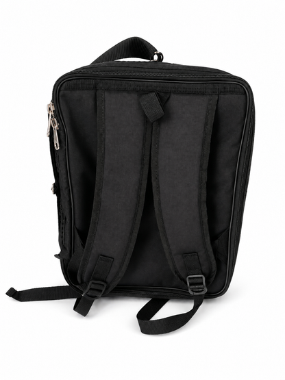 The DE Engineers Professional Technician Tool Bag | Heavy Duty Tool Carrying Bag | Black