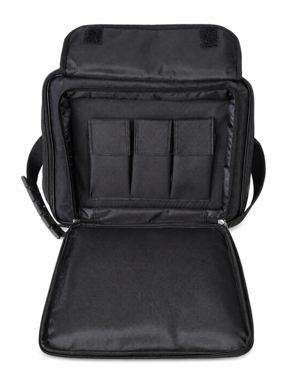 The DE Engineers Professional Technician Tool Bag | Heavy Duty Tool Carrying Bag | Black