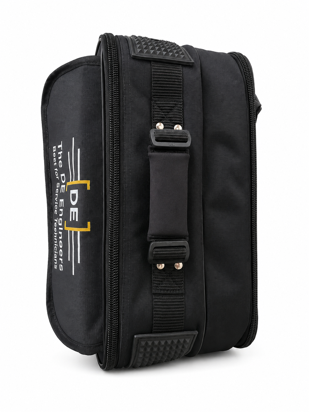The DE Engineers Professional Technician Tool Bag | Heavy Duty Tool Carrying Bag | Black
