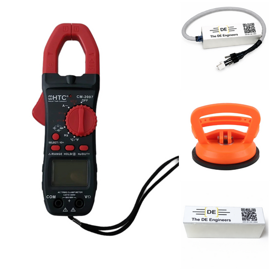 Smart Tool Kit - Clamp Meter + UVW Test Jig + Vacuum Puller + Microwave Magnetron Tester